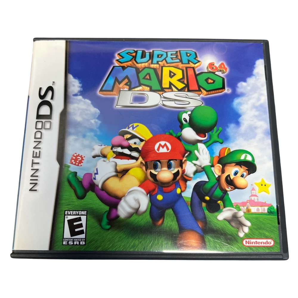 Super Mario 64 DS Nintendo DS 2004 CIB Complete with Manual Tested